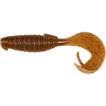 Приманка Keitech Flapper Grub 4 Motor Oil Red Flake